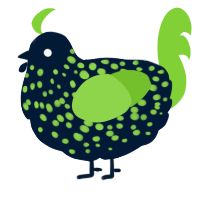 (unnamed), a tumblr and grass chicken with a speckle pattern