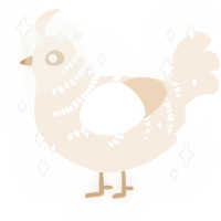 Return to Flour, a cream chicken with a half-bar pattern