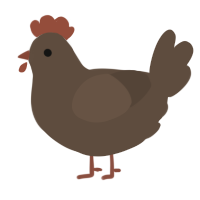 (unnamed), a bark chicken