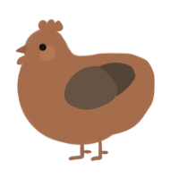 Low Residue, a brown and bark chicken