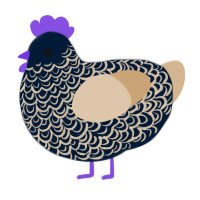 (unnamed), a tumblr and beige chicken with a double-lace pattern