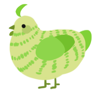 Rolling Pastures, a lemon and grass chicken with a bar pattern