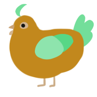 A Literal Orange, a ochre and spring chicken