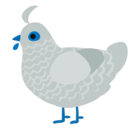 A silver chicken with a lace pattern