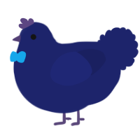 A navy chicken