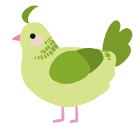 A lemon and chartreuse chicken with a neck-band pattern