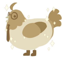 Old Gold, a mist and ash chicken with a head pattern