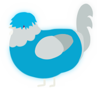 Balaram needs ZZ, a cerulean and silver chicken with a head pattern