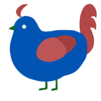 Artificial flavoring, a ultramarine and red chicken