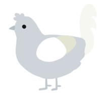 (unnamed), a mist and white chicken