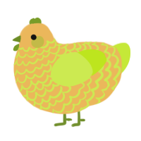 Poisonous Potato, a honey and lime chicken with a lace pattern