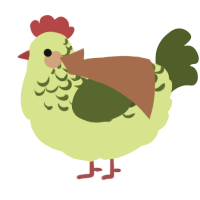Taguchi, a lemon and olive chicken with a half-lace pattern