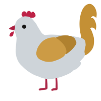 (unnamed), a mist and gold chicken