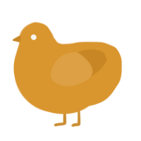 nugget, a orange chicken