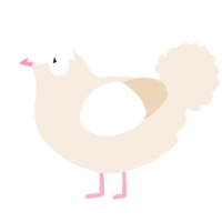 Whipped Cream, a cream chicken