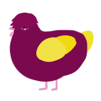 Cranberry, a wine and yellow chicken