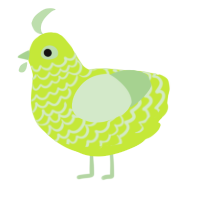 (unnamed), a lime and gluppy chicken with a lace pattern