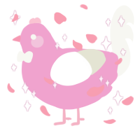 beautiful baby boy, a pink and white chicken