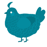 A sea chicken with a lace pattern