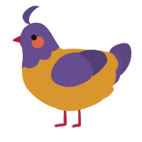 (unnamed), a orange and overcast chicken with a head pattern