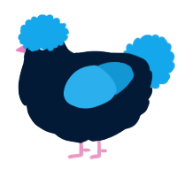A tumblr and sky chicken