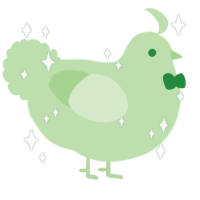 A gluppy chicken
