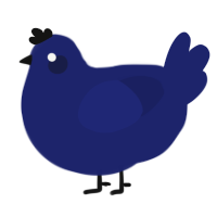 A navy chicken