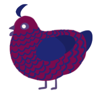 (unnamed), a wine and navy chicken with a lace pattern