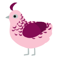 (unnamed), a rose and wine chicken with a half-lace pattern