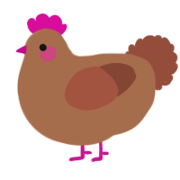 (unnamed), a brown and russet chicken