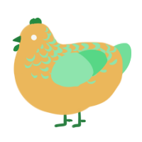 Lemonade, a honey and spring chicken with a half-lace pattern