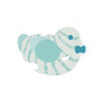 A overcast and crimson chicken with a bar pattern