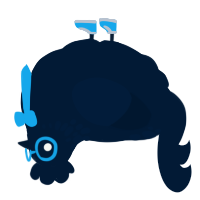 A tumblr chicken with a neck-speckle pattern