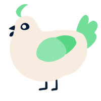 A cream and spring chicken