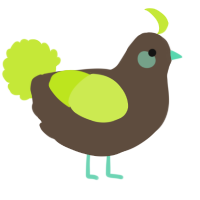 A bark and lime chicken