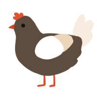 (unnamed), a bark and cream chicken