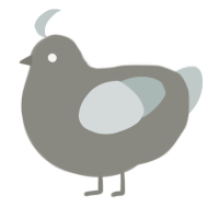backdrop, a ash and silver chicken