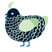 fuit gummy, a tumblr and gluppy chicken with a lace pattern