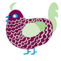 Lesbianism, a wine and gluppy chicken with a lace pattern