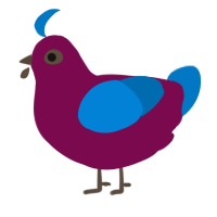 A wine and sapphire chicken