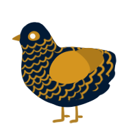 greek vase, a tumblr and ochre chicken with a lace pattern