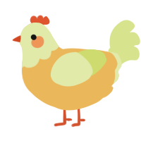 applesauce, a honey and lemon chicken with a head pattern