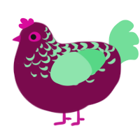 Plate, a wine and spring chicken with a half-lace pattern