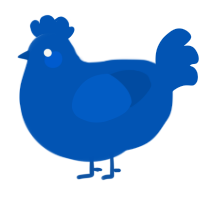 (unnamed), a ultramarine chicken