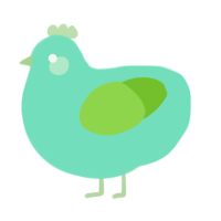 (unnamed), a mint and grass chicken