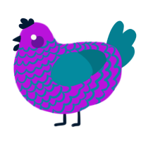 (unnamed), a amethyst and sea chicken with a lace pattern