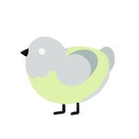 (unnamed), a apple and silver chicken with a head pattern