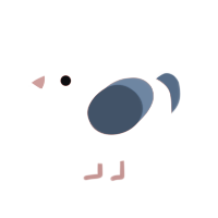 bluegrey gnatcatcher, a sea and beige chicken
