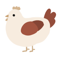 sugar cookie, a cream and russet chicken