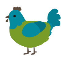 windows XP, a chartreuse and sea chicken with a head pattern
